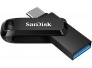 Sandisk Ultra Dual Drive Go Memoria Usb-C Y Usb-A 128Gb - Hasta 150Mb/S De Lectura - Color Negro (Pendrive)