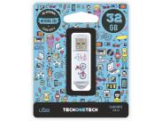 Techonetech Be Bike Memoria Usb 2.0 32Gb (Pendrive)