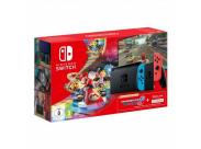 Nintendo Switch Azul Neon/Rojo + Super Mario Kart 8 Digital + Suscripcion 3 Meses Nintendo Switch