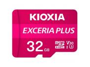 Kioxia Exceria Plus Tarjeta Micro Sdhc 32Gb Uhs-I U3 V30 A1 Clase 10 Con Adaptador
