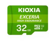 Kioxia Exceria High Endurance Tarjeta Micro Sdhc 32Gb Uhs-I V10 Clase 10 Con Adaptador
