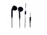 L-Link Earpods Auriculares Con Microfono - Control En Cable - Color Negro