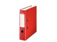Esselte Archivador De Palanca - Formato Folio - Lomo 75Mm - Capacidad Para 500 Hojas - Color Rojo