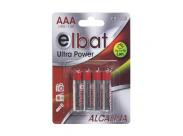 Elbat Pack De 4 Pilas Alcalinas Lr03/Aaa