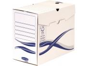 Fellowes Bankers Box Basic Pack De 25 Cajas De Archivo Definitivo A4+ 150Mm - Montaje Manual - Carton Reciclado Certificacion Fsc