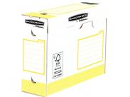 Fellowes Bankers Box Basic Pack De 20 Cajas De Archivo Definitivo A4+ 100Mm - Extra Resistente - Montaje Manual - Carton Reciclado Certificacion Fsc