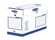 Fellowes Bankers Box Basic Pack De 20 Cajas De Archivo Definitivo A4+ 150Mm - Extra Resistente - Montaje Manual - Carton Reciclado Certificacion Fsc