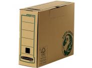 Fellowes Bankers Box Earth Caja De Archivo Definitivo A4 100Mm - Montaje Manual - Carton Reciclado Certificacion Fsc - Color Marron