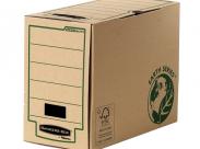 Fellowes Bankers Box Earth Caja De Archivo Definitivo Folio 150Mm - Montaje Manual - Carton Reciclado Certificacion Fsc - Color Marron