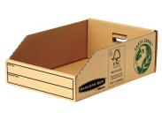 Fellowes Bankers Box Earth Bandeja De Carton 200Mm - Montaje Manual - Carton Reciclado Certificacion Fsc - Color Marron