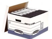 Fellowes Bankers Box Contenedor De Archivos Folio - Montaje Automatico Fastfold - Carton Reciclado Certificacion Fsc