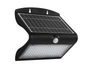 Elbat Aplique Led Solar Doble Iluminacion 8W - 850Lm - Luz Fria 6000K - Luz Calidad 3000K - Sensor De Movimiento
