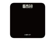Muvip Bascula Digital De Baño - Capacidad 180Kg - Sensores Alta Precision - Color Negro