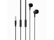 Xo Ep39 Music Auricular Con Microfono - Cable 1.2M - Boton De Control - Color Negro