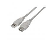Aisens Cable Extension Usb 2.0 - Tipo A Macho A Tipo A Hembra - 1.0M - Color Beige