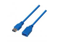 Aisens Cable Extension Usb 3.0 - Tipo A Macho A A Hembra - 1.0M - Color Azul