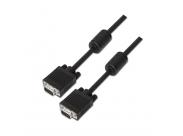 Aisens Cable Svga Con Ferrita - Hdb15/Macho-Hdb15/Macho - 3.0M Para Monitor - Televisor Y Proyector - Color Negro