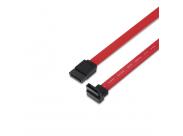 Aisens Cable Sata Iii Datos 6G Datos Acodado - 0.5M Para Disco Duro Sata I - Ii - Iii Ssd - Color Rojo