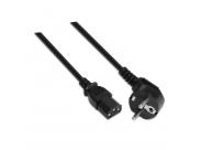 Aisens Cable Alimentacion Cpu - Cee7/M-C13/H - 1.5M - 100% Cobre Puro Awg18 - Color Negro