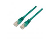 Aisens Cable De Red Latiguillo Rj45 Cat.5E Utp Awg24 - 0.5M - 10/100 Mbit/S - Color Verde