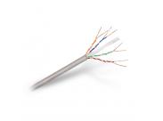 Aisens Cable De Red Rj45 Cat.6 Utp Rigido Awg24 - Bobina De 100M 100% Cobre Para La Instalacion - Color Gris