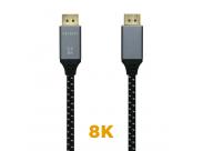 Aisens Cable Displayport V1.4 8K@60Hz - Dp/M-Dp/M - 0.5M - Color Gris