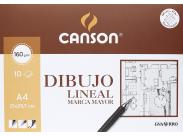 Canson Guarro Minipack De 10 Hojas - Marca Mayor - 21X29.7 - 160G - Color Blanco