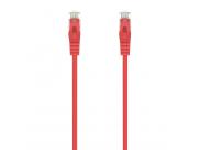 Aisens Cable De Red Latiguillo Rj45 Lszh Cat.6A 500 Mhz Utp Awg24 - 25Cm - Color Rojo