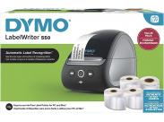 Dymo Labelwriter 550 Bundle Pack De Impresora De Etiquetas + 4 Rollos De Etiquetas - Hasta 62 Etiquetas Por Minuto - Reconocimiento Automatico De Etiquetas