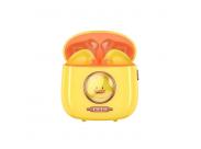 Xo Auriculares Bluetooth 5.1 Kids - Tws - Hasta 5 Horas De Musica - Color Amarillo/Naranja