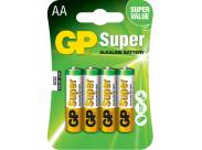 Gp Pack De 4 Pilas Super Alcalinas Lr06 Aa 1.5V