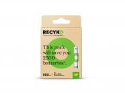 Gp Recyko Pack De 2 Pilas Recargables 950Mah Aaa 1.2V - Precargadas - Ciclo De Vida: Hasta 1.000 Veces