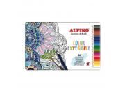 Alpino Color Experience Pack De 36 Lapices Acuarelables - Mina De 3,3Mm Resistente Y Acuarelable - Ideal Para Difuminar Y Colorear - Colores Surtidos