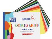 Oxford Bloc Encolado De Cartulinas De Colores Formato A4+ - 10 Hojas 170Gr - 10 Colores