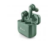 Ngs Artica Bloom Green Auriculares Intrauditivos Bluetooth 5.1 Tws - Manos Libres - Asistente De Voz - Autonomia Hasta 7H - Base De Carga - Color Verde