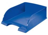 Leitz Plus Jumbo Bandeja Portadocumentos De Gran Capacidad - Formato Vertical A4 - Hasta 8Uds Apilables - Color Azul