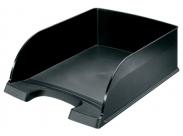 Leitz Plus Jumbo Bandeja Portadocumentos De Gran Capacidad - Formato Vertical A4 - Hasta 8Uds Apilables - Color Negro