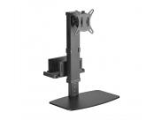 Aisens Soporte De Mesa Eco Giratorio E Inclinable Para Monitor/Tv Y Mini Pc 8Kg De 17-32 - Color Negro