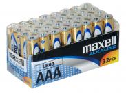 Maxell Pack De 32 Pilas Alcalinas Lr03 Aaa 1.5V