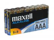 Maxell Pack De 16 Pilas Alcalinas Lr03 Aaa 1.5V