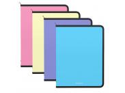 Erichkrause Pack De 4 Carpetas Con Cremallera Matt Pastel - A4 - Colores Surtidos