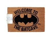 Pyramid Dc Comics Felpudo Batman Welcome To The Batcave - Fabricado En Fibra De Coco Con Base De Pvc - Tamaño 60X40Cm