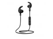 Talius Ea-1005Bt Auriculares Intrauditivos Deportivos Bluetooth 4.2 + Edr - Autonomia Hasta 6H - Controles En Cable - Manos Libres - Color Negro