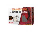 Exploding Kittens El Bien Contra El Mal Juego De Cartas - Tematica Animales/Humor - De 2 A 5 Jugadores - A Partir De 7 Años - Duracion 15Min. Aprox.