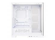 Abysm Danube Sava H500 White Caja Torre Atx, Itx, Micro Atx - Lateral Y Frontal Cristal Templado - 3.5