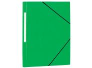 Mariola Carpeta De Carton Simil Prespan Con Etiqueta En Lomo Folio 500Gr/M2 - Medidas 34X25Cm - Cierre Con Goma Elastica - Color Verde
