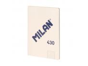 Milan Serie 1918 Libreta Encolada Formato A4 Pautado 7Mm - 48 Hojas De 95 Gr/M2 - Microperforado - Tapa Blanda - Color Beige