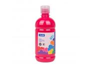 Milan Botella De Tempera 500Ml - Tapon Dosificador - Secado Rapido - Mezclable - Color Magenta