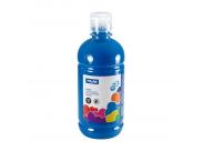Milan Botella De Tempera 500Ml - Tapon Dosificador - Secado Rapido - Mezclable - Color Azul Cyan