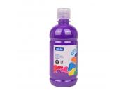 Milan Botella De Tempera 500Ml - Tapon Dosificador - Secado Rapido - Mezclable - Color Violeta